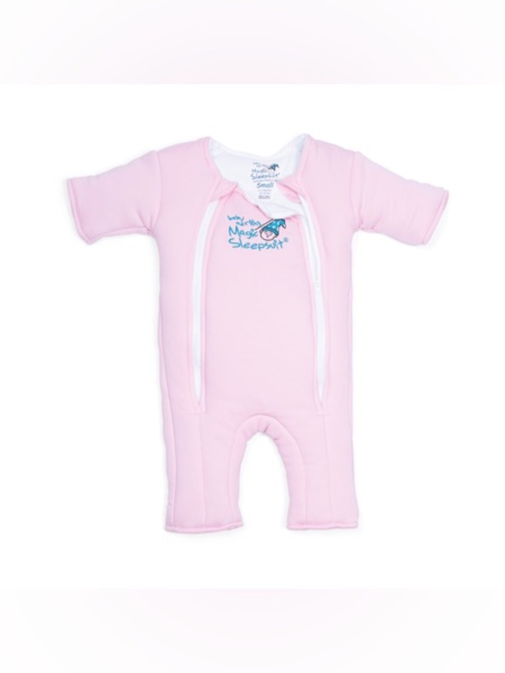 Baby Merlin's Magic Sleepsuit 100% Cotton Bright Pink size large 6-9 months